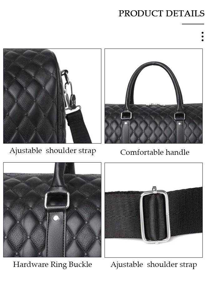 DUNISO Travel Duffel Bag Luggage Collection Business Travel Suitcase  Weekender Overnight Bag Large Carry On Airport Bag for Travel Business Trips Sports Duffel Bag Gym Sports Luggage Bags - Image 5