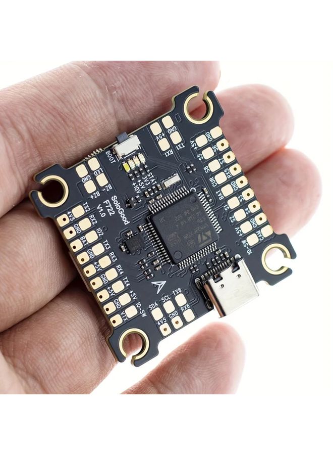 Black F722 Flight Controller With 60A 4in1 ESC For FPV Drone Build - Image 5