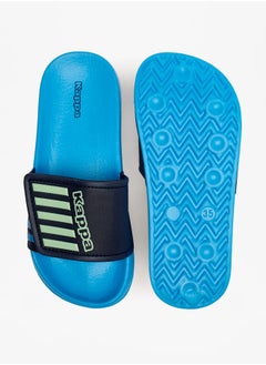 Kappa Boys' Logo Print Slip-On Slides  - Image 5