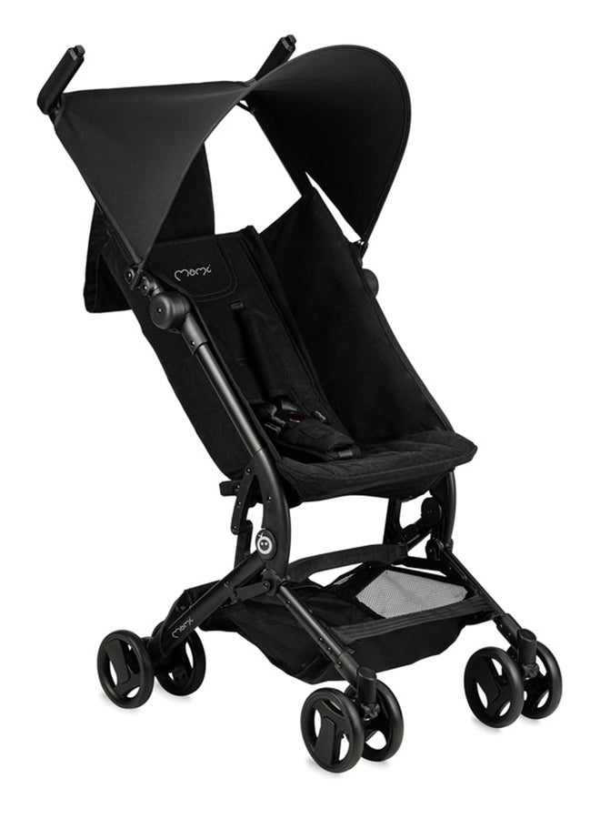 Momi Grace Baby Stroller Black Compact & Foldable Backpack-Friendly Lightweight Travel Stroller Easy to Carry For 6+ Months  - Image 1