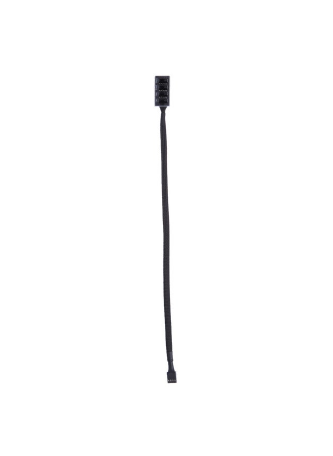 Generic - 4-pin Pwm Fan Hub Mainboard Extension Cable Computer Temperature Control Speed Regulation Board Fan Hub-Color:One-to-four Circuit Board - Image 1