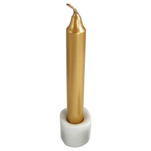 AzureGreen White Ceramic Chime Candle Holder - Image 5