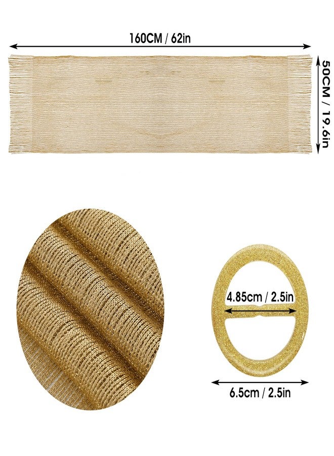 Aster Sparkling Metallic Shawls and Wraps for Evening Dresses with Buckle, Womens Shawls and Wraps for Evening Party Bride Bridesmaid Gifts(Gold) - Image 2