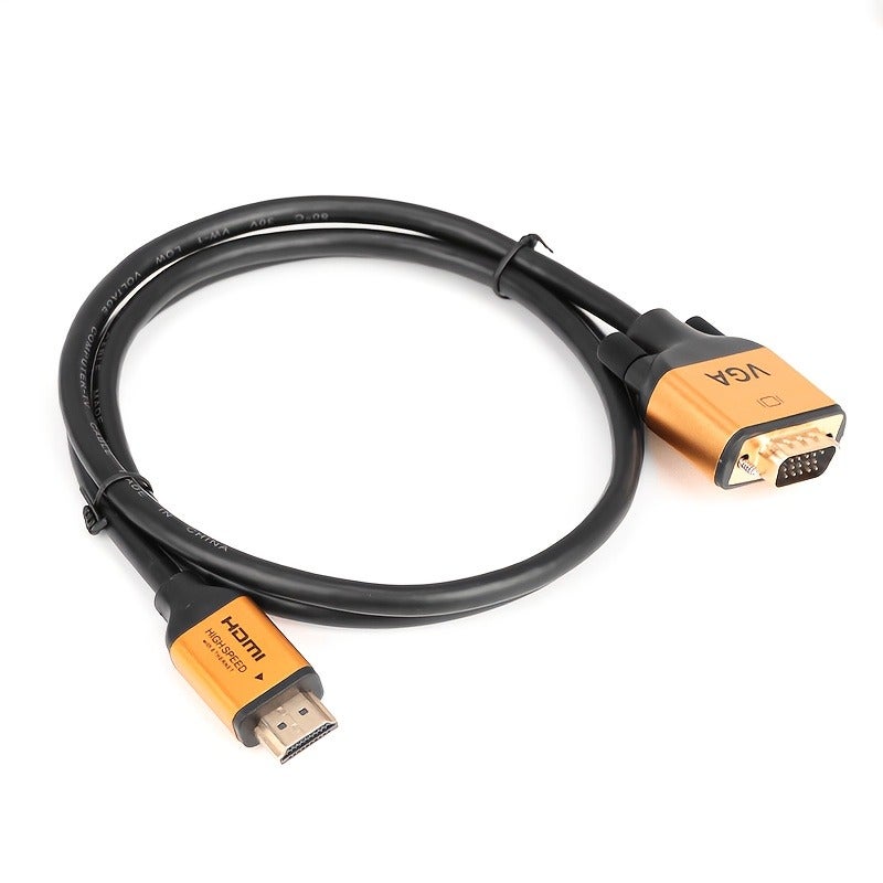 Audio to VGA Adapter, 1080P Video Converter for Laptop, PC, HDTV - Image 4