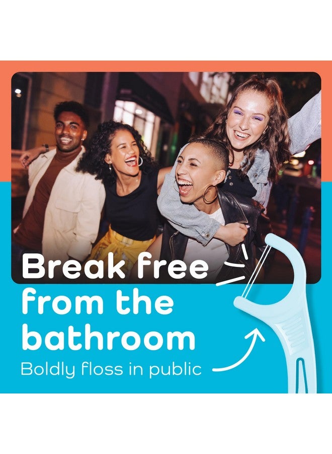 بلاكرز خيط تنظيف الأسنان بلاكرز توين لاين، بنكهة النعناع المنعش، نظام تنظيف مزدوج المفعول، سهل التخزين، سوبر تافلوس، 2X ذا كلين، 300 خيط (عبوة من قطعة واحدة) - Image 5