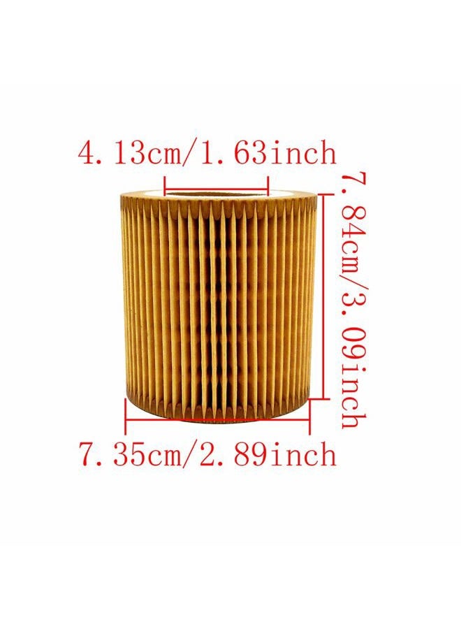 Ibetter Metal-Free HU816 Oil Filter and 86.4mm 16 Flutes Oil Filter Wrench for BMW with HU816 Oil Filter, Oil Filter Housing Cap Removal Tool for Oil Change, Oil Filter Socket Wrench Kit for BMW - Image 2