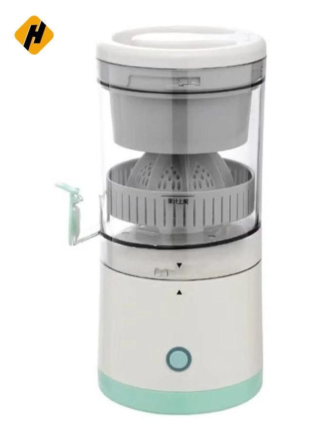 HuHa Multifunctional Electric Juicer, Portable Home Juicer, Juice Residue Separation Juicer Juicer, with Silicone Seal Ring, Even Size Holes  - Image 1