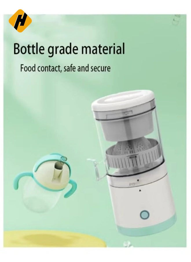 HuHa Multifunctional Electric Juicer, Portable Home Juicer, Juice Residue Separation Juicer Juicer, with Silicone Seal Ring, Even Size Holes  - Image 4