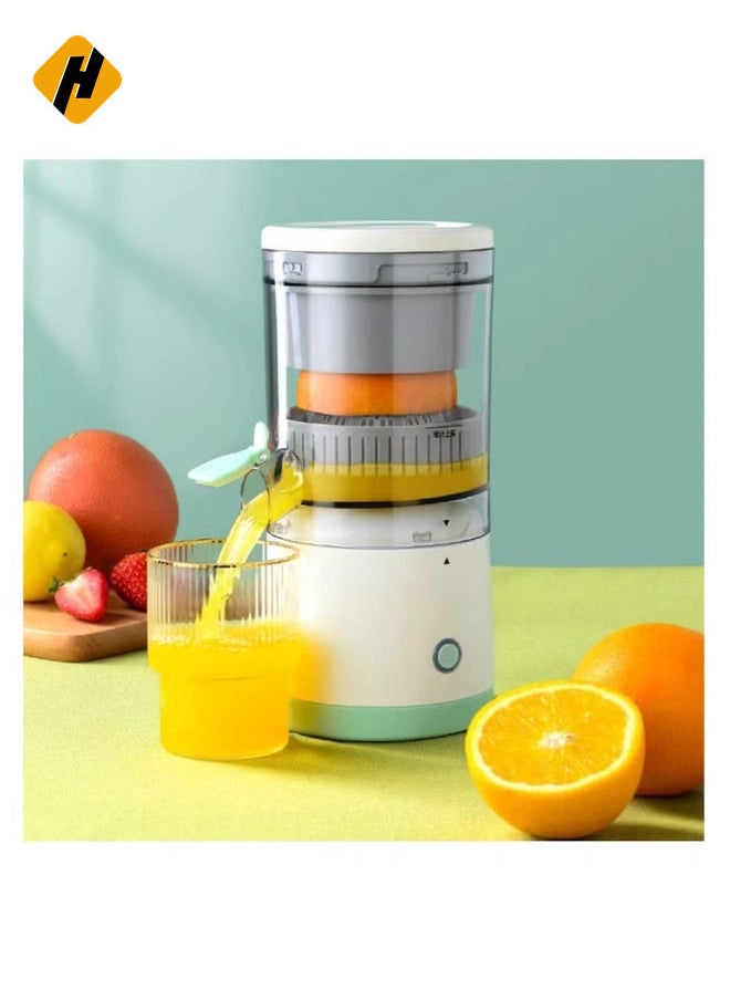HuHa Multifunctional Electric Juicer, Portable Home Juicer, Juice Residue Separation Juicer Juicer, with Silicone Seal Ring, Even Size Holes  - Image 2
