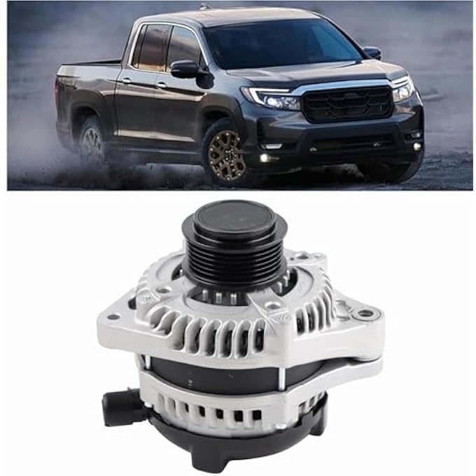 ZZDSNJ 31100-5J6-A01 Alternator Compatible with 2017-2020 Honda Ridgeline2016-2020 Pilot,2019-2020 Passport,2018-2020 Odyssey,2014-2020 MDXV6 3.5L Replace#11773N104211-8510 - Image 1