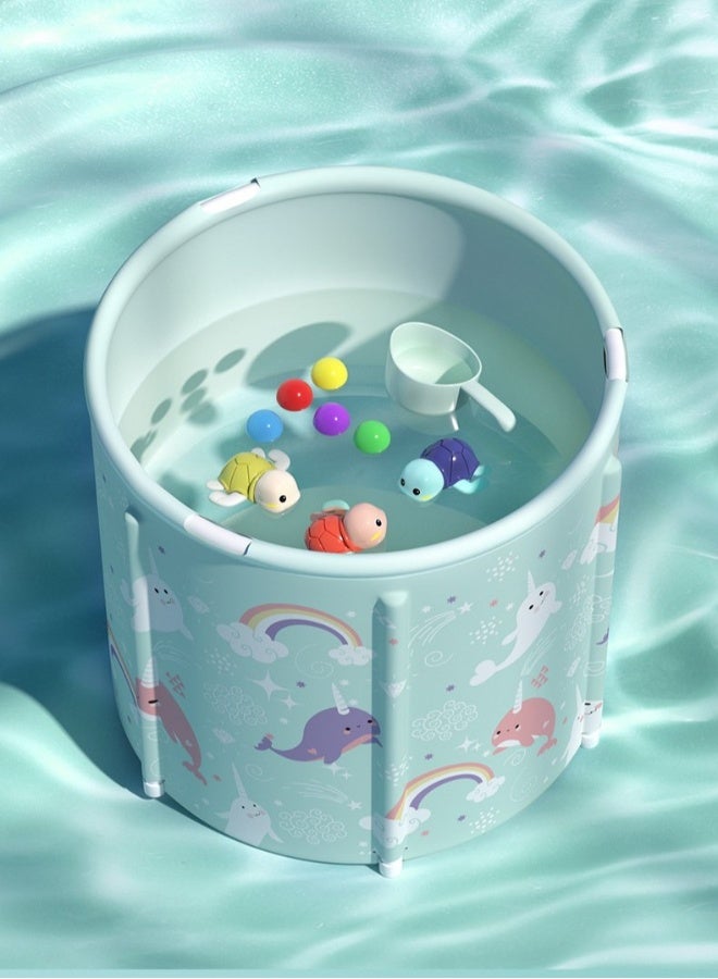 Baby home children's bath tub foldable installation-free bath tub baby swimming pool toddler bath tub bathtub - Image 5