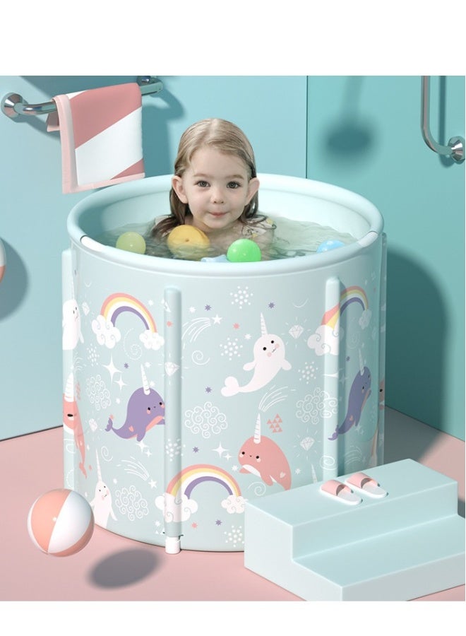 Baby home children's bath tub foldable installation-free bath tub baby swimming pool toddler bath tub bathtub - Image 2