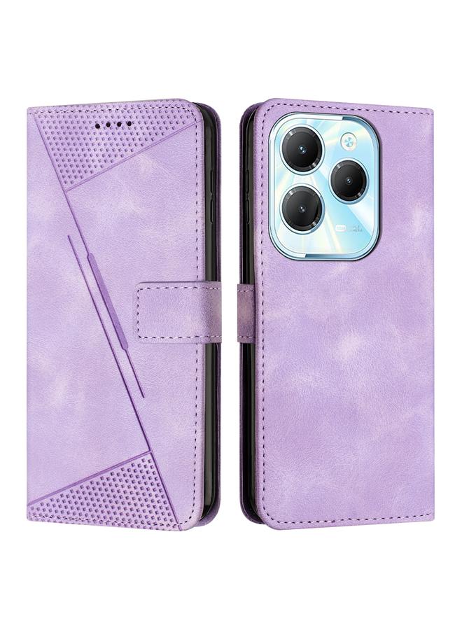 The Bros Phone Case For Infinix Hot 40 / 40 Pro Dream Triangle Leather Phone Phone Case with Long Lanyard - Image 1