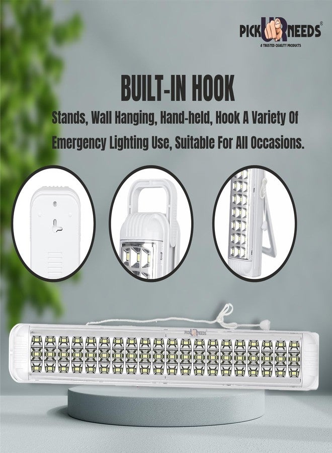 Pick Ur Needs Emergency Rechargeable Home Delight Long Tube Light with 15 Hours Backup Emergency Light (White) (60 LED) - Image 4
