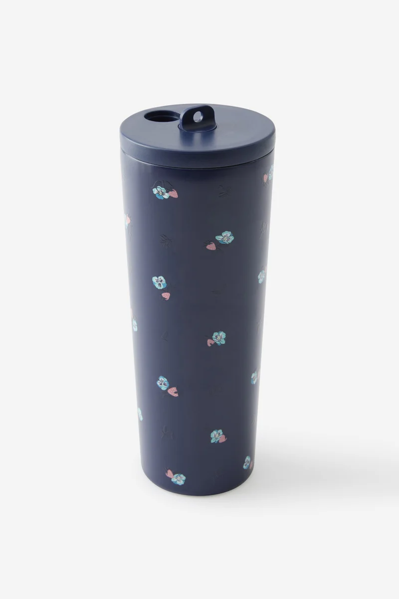Typo Hidden Straw Metal Smoothie Cup