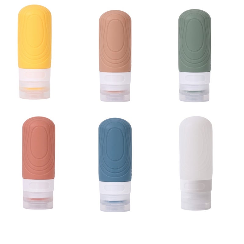 New Silicone Sub-Bottle Set 90Ml Travel Outdoor Portable Storage - Image 4