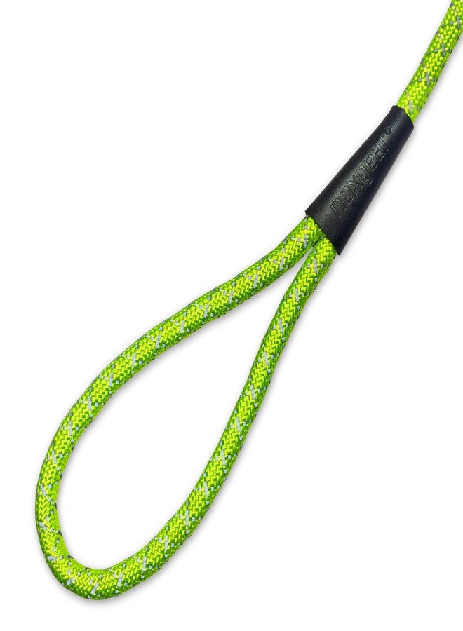 noxgear High Visibility Dog Leash | Reflective Rope Leash for Dogs, Heavy Duty Rope Lead for Large Breeds, Strong Non-Retractable Walking Lead 5 ft with Swivel Clip Handle - Image 3