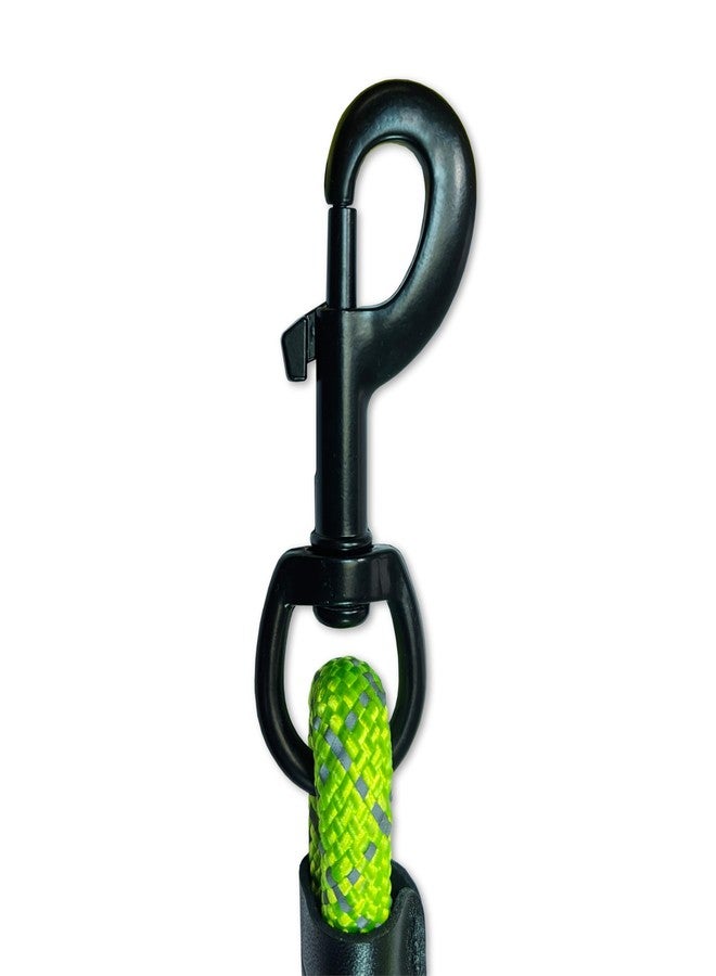 noxgear High Visibility Dog Leash | Reflective Rope Leash for Dogs, Heavy Duty Rope Lead for Large Breeds, Strong Non-Retractable Walking Lead 5 ft with Swivel Clip Handle - Image 4