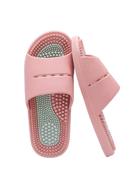 Women's Plantar Fasciitis Massage Slippers,Acupuncture Slippers To Relieve Foot Pain,Non-Slip Massage Sandals,Women's Bathing and Stress Relief