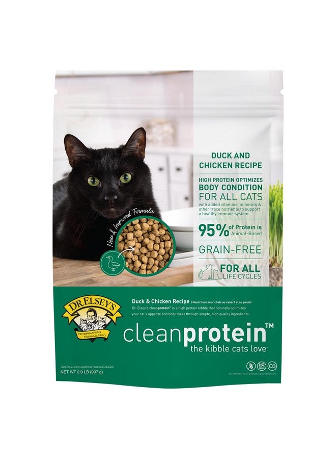 دي آر. إلسي طعام بط جاف من Cleanprotein، 2 رطل. - Image 1