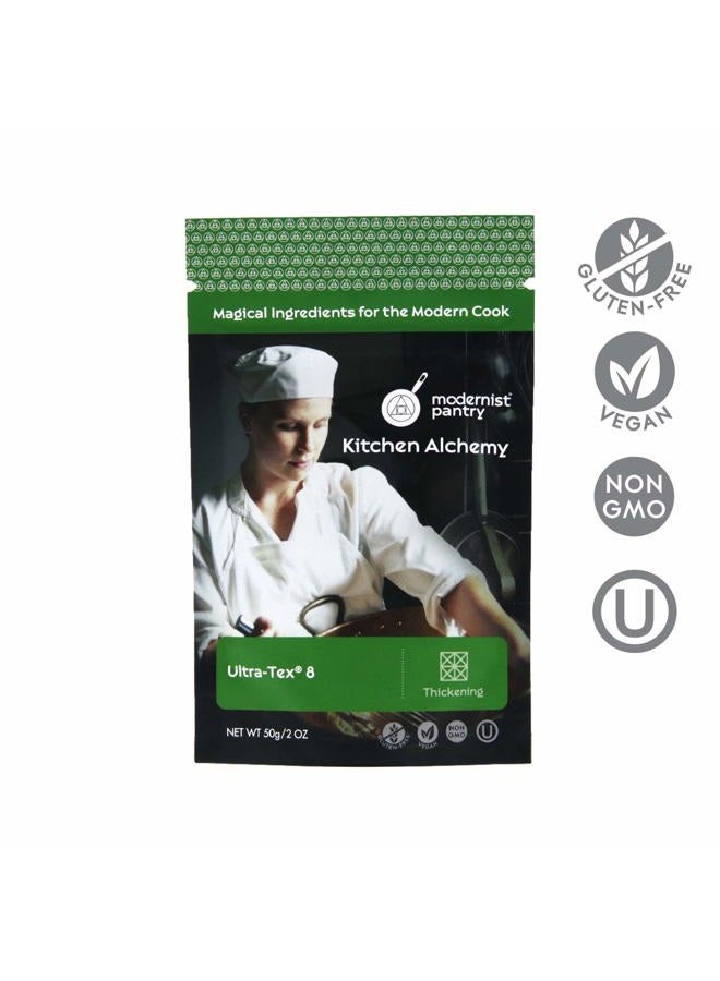 Modernist Pantry Pure Ultra-tex 8 ⊘ Non-GMO ❤ Gluten-Free ☮ Vegan ✡ OU Kosher Certified - 50g/2oz - Image 2