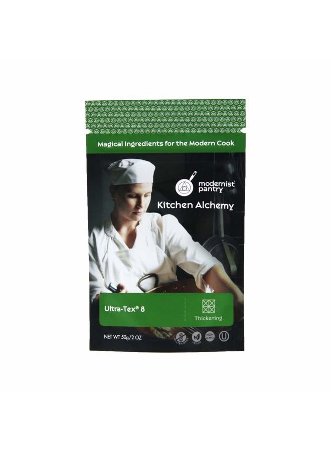 Modernist Pantry Pure Ultra-tex 8 ⊘ Non-GMO ❤ Gluten-Free ☮ Vegan ✡ OU Kosher Certified - 50g/2oz - Image 1