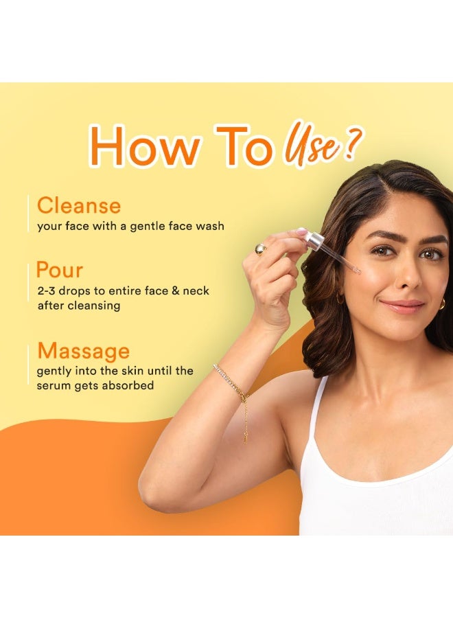 لاكتو كلامين سيروم فيتامين سي للوجه من لاكتو كالامين، مع مركب فيتامين سي نقي بنسبة 98% | 30 مل | بشرة متوهجة مع النياسيناميد | سيروم فيتامين سي لتقليل البقع الداكنة وترطيب البشرة | بولوشيلد، فيتامين هـ، ب3، وب5 - Image 5