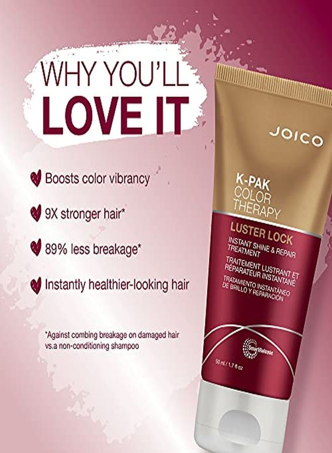 JOICO K-Pak Color Therapy Luster Lock Instant Shine & Repair Treatment - Image 2