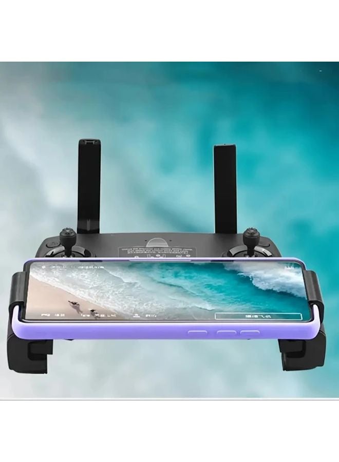 زوج واحد من مشبك حامل الهاتف الأسود لطائرات DJI Mavic Mini وMavic 2 Pro وAir وSpark بدون طيار - Image 4