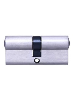 Normal Door Cylinder With Key Silver 60mm