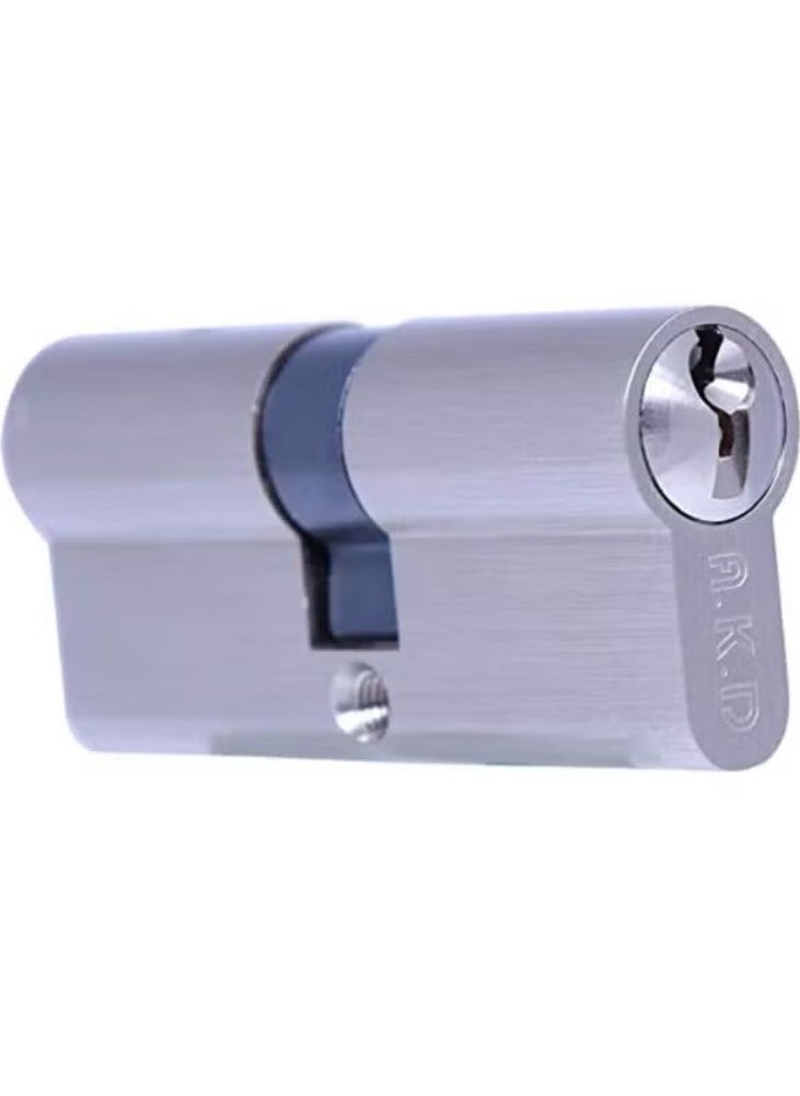 Generic - Normal Door Cylinder With Key Silver 60mm - Image 1