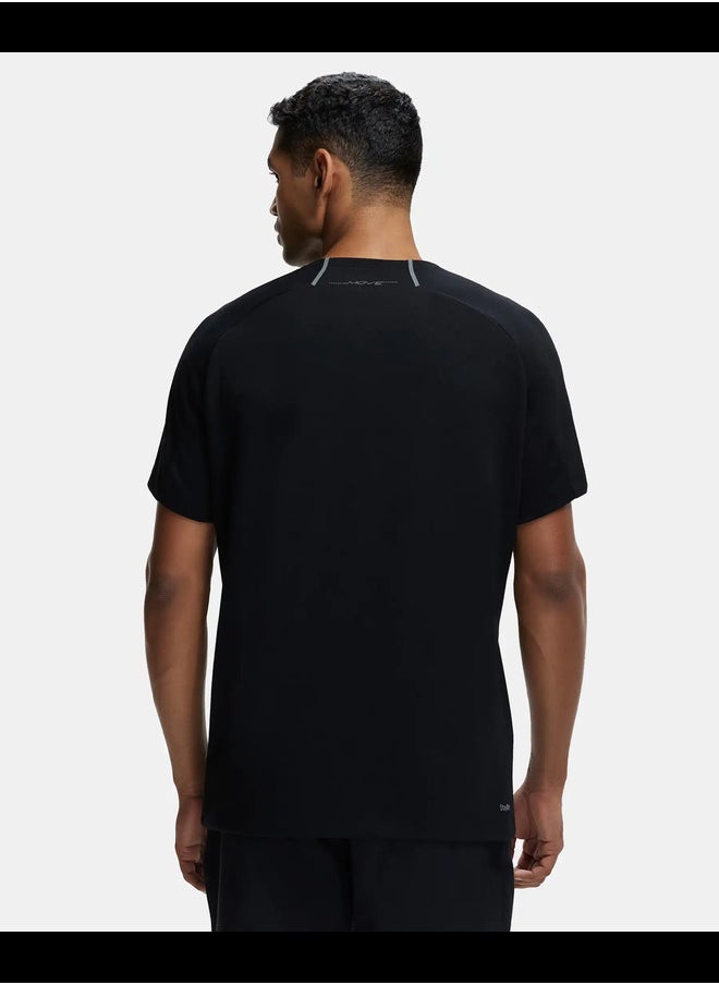 JOCKEY - Jockey Mv02 Men's Regular fit Super Combed Cotton Blend Graphic Printed Round Neck Half Sleeve T-Shirt with Stay Fresh Treatment - Image 1