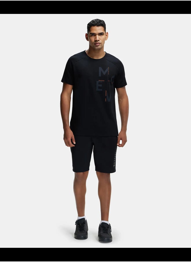 JOCKEY - Jockey Mv02 Men's Regular fit Super Combed Cotton Blend Graphic Printed Round Neck Half Sleeve T-Shirt with Stay Fresh Treatment - Image 1