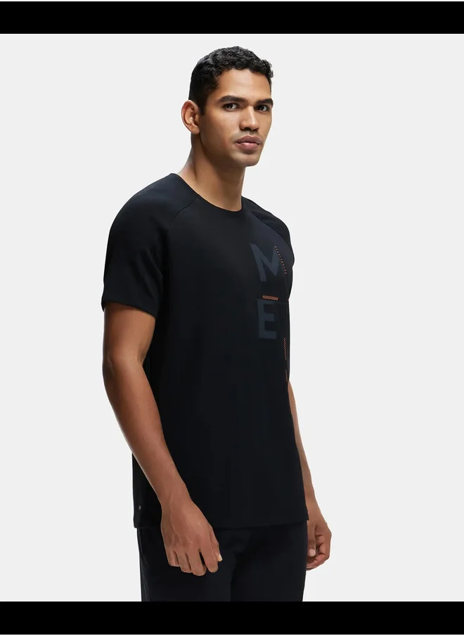 JOCKEY Jockey Mv02 Men's Regular fit Super Combed Cotton Blend Graphic Printed Round Neck Half Sleeve T-Shirt with Stay Fresh Treatment