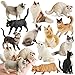 EOIVSH 12PCS Cat Figurines SetRealistic Cat Figure Toys Kitten Toys Cake Topper Christmas Birthday Gift for Kids Boys Girls - Image 2