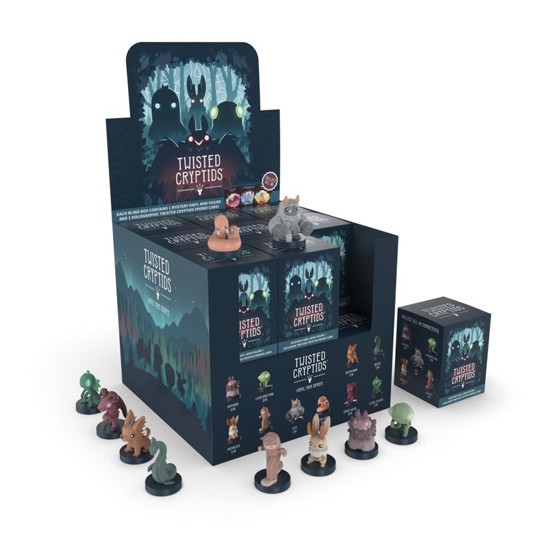 Unstable Games Twisted Cryptids Vinyl Mini Figure Blind Box - Includes a Playable Promo Card - Cute Adorable Figure Mystery Box - Image 3