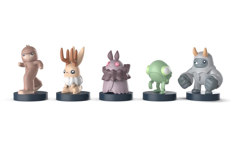 Unstable Games Twisted Cryptids Vinyl Mini Figure Blind Box - Includes a Playable Promo Card - Cute Adorable Figure Mystery Box - Image 4