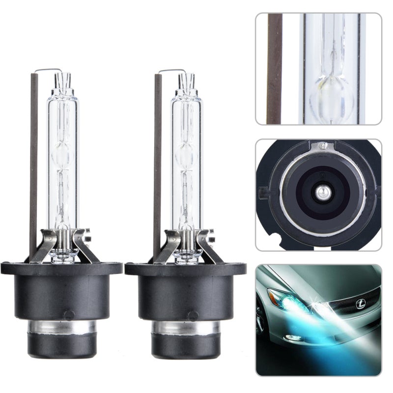 2Pcs D2S 6000K 35W Car Xenon Lamp Headlight Replacement Bulbs - Image 5