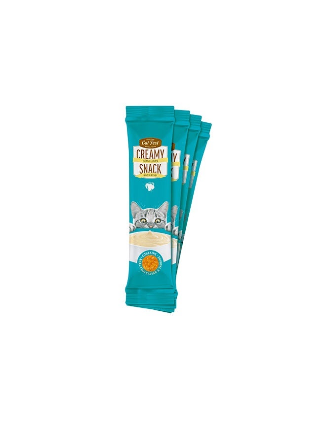 Cat Fest وجبات خفيفة كريمية من تركيا مع كافيار - 40 جرام - Image 2