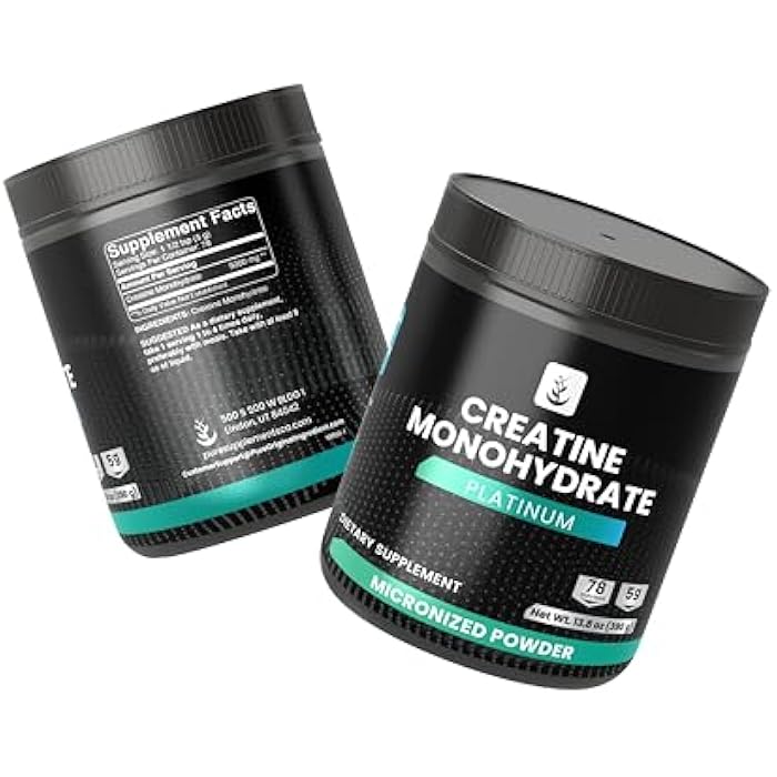 PURE ORIGINAL INGREDIENTS Creatine Monohydrate Powder, 13.8 oz, Dietary Supplement, Micronized - Image 4