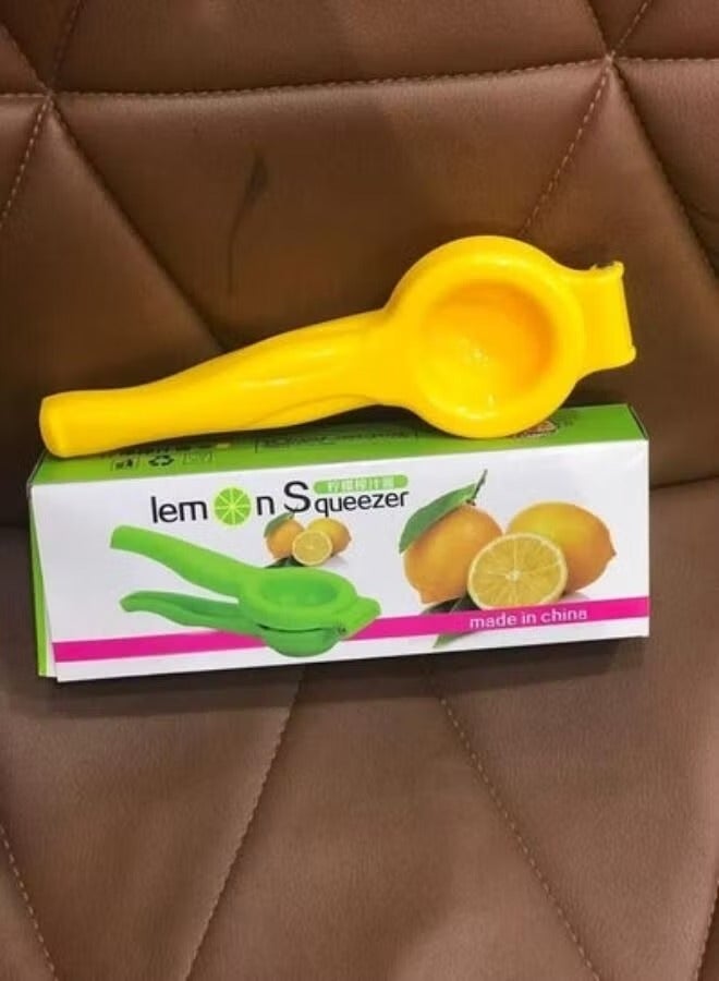 Premium Quality Metal Lemon Lime Squeezer - Manual Citrus Press Juicer