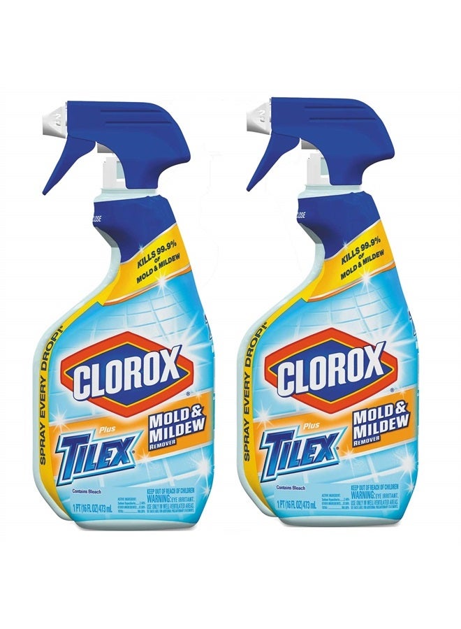 Tilex مزيل العفن والفطريات 16 أونصة سائلة (عبوة من 2) - Image 1