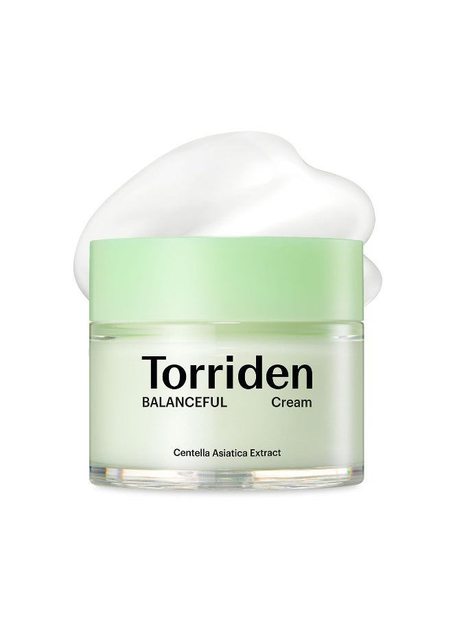 Torriden Balanceful Cream 80Ml | Soothing Cica Moisturizer For Oily & Sensitive Skin | Lightweight Gel Cream Hydration, 2.70 Fl Oz - Image 1