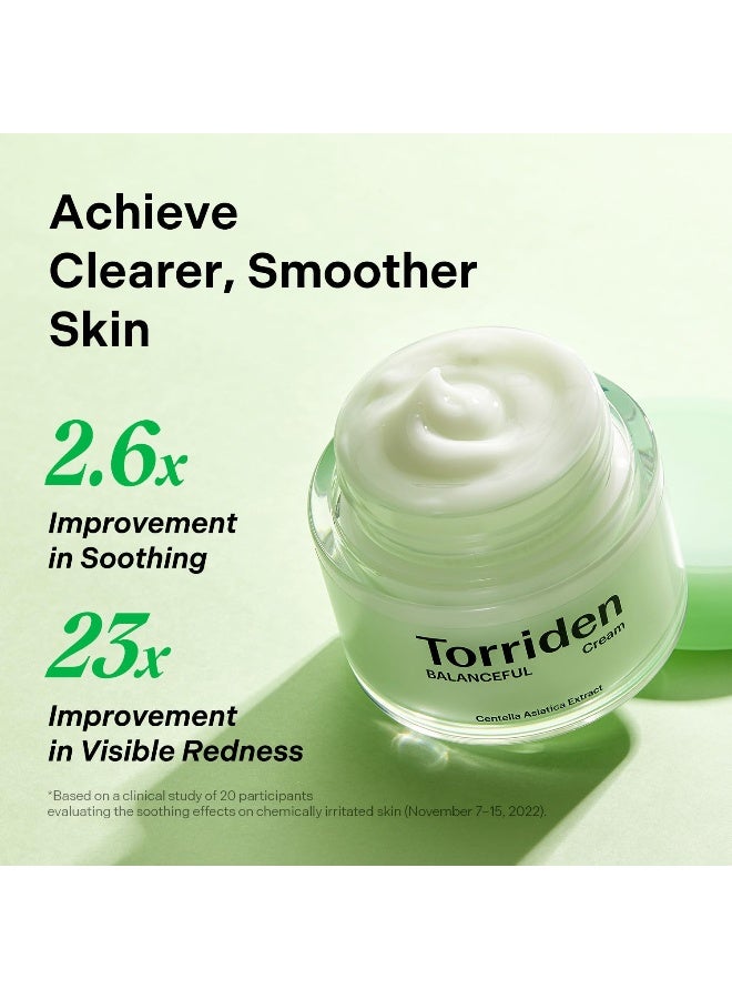 Torriden Balanceful Cream 80Ml | Soothing Cica Moisturizer For Oily & Sensitive Skin | Lightweight Gel Cream Hydration, 2.70 Fl Oz - Image 5