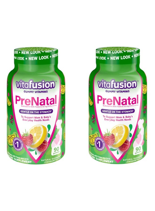 Vitafusion Prenatal Gummy Vitamins Fynuuy 2Pack (90 Count) - Image 2
