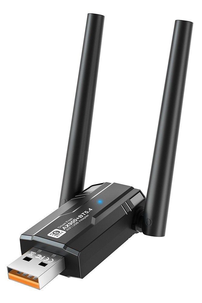 VKL Wireless USB WiFi Adapter for PC, USB WiFi 6 Adapter Bluetooth 5.4, AX900M Dual Band 5/2.4Ghz, Wireless Adapter for Desktop Computer Network Adapters, with 5dBi Antenna, with Windows 7/10/11 - Image 1