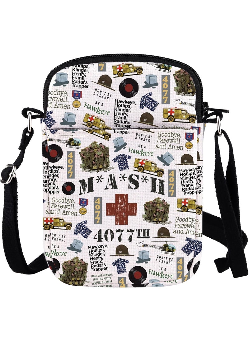 WCGXKO - WCGXKO TV Show Inspired Gift TV Show Fans Canvas Tote Bag Reusable Bag Shopping Bag - Image 1
