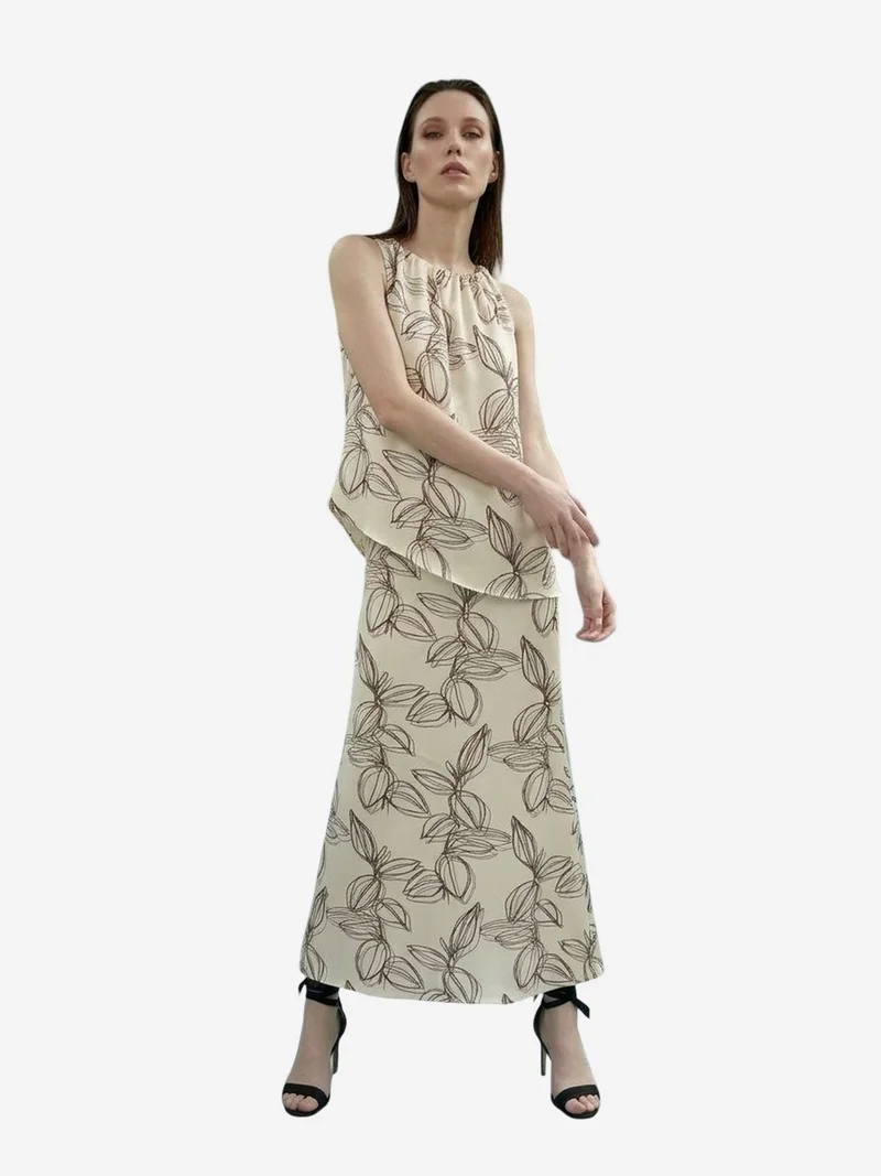 My Fashion Natural MY FASHION Lyocell Two-Piece Coord Set for Women | Best Price UAE