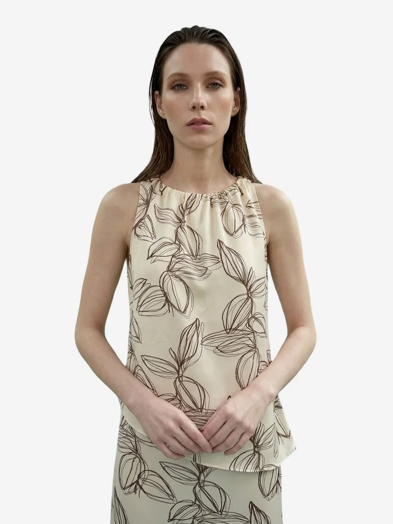 My Fashion Natural MY FASHION Lyocell Two-Piece Coord Set for Women | Best Price UAE