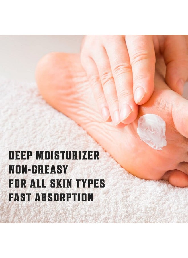 Viking Revolution Viking Revolution Tea Tree Foot Cream for Dry Cracked Heels - Foot Cream for Dry Cracked Feet Foot Balm for Dry Cracked Feet - Foot Cream for Dry Feet Foot Repair Cream with Aloe Vera and Mint (8oz)  - Image 5